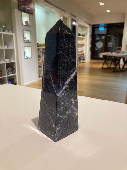 Sodalite Tower ( 708g ) - Crystals By Astraea