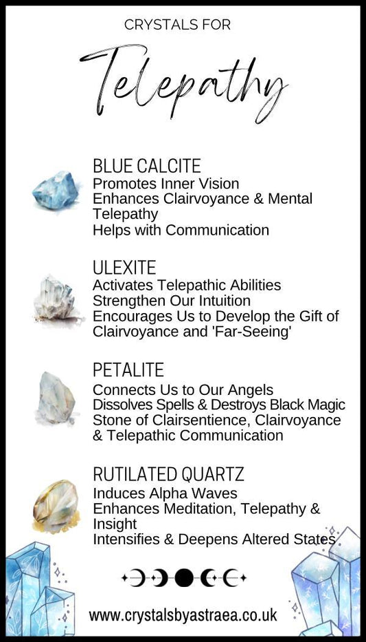 Telepathy - Crystal Kit - Crystals By Astraea