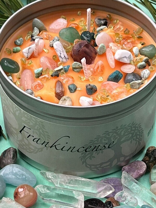 Frankincense Crystal Candles