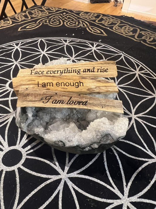 Affirmation Palo Santo - Crystals By Astraea
