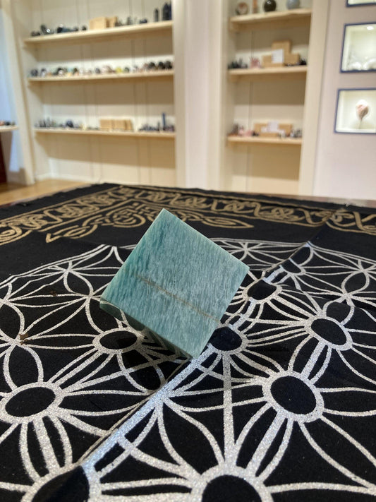 Amazonite Cube ( 289g ) - Crystals By Astraea