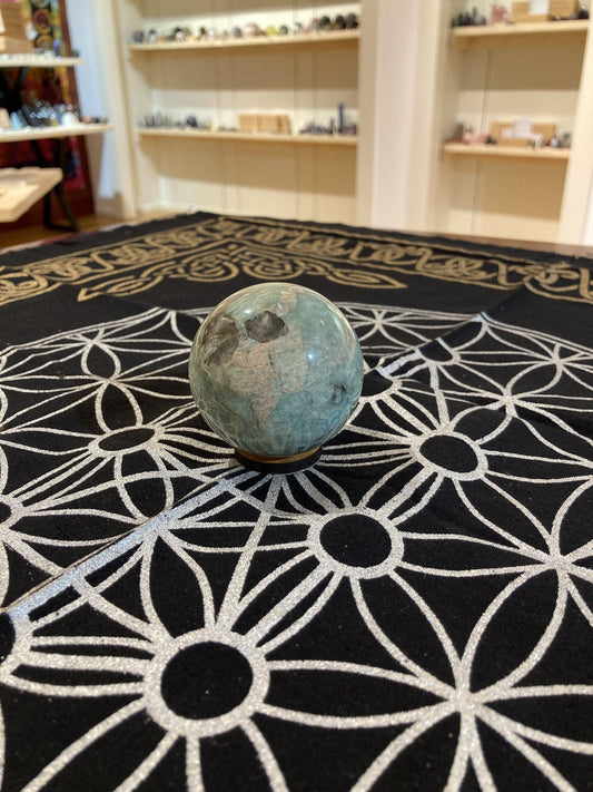 Amazonite Sphere ( 238g ) - Crystals By Astraea