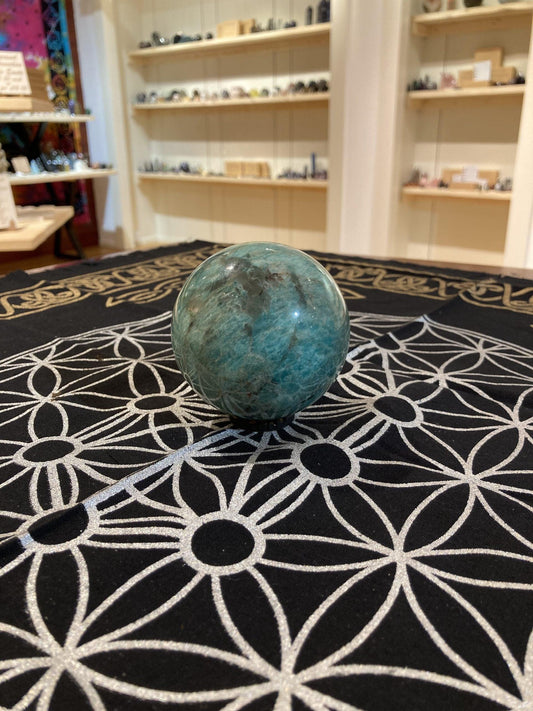 Amazonite Sphere ( 582g ) - Crystals By Astraea