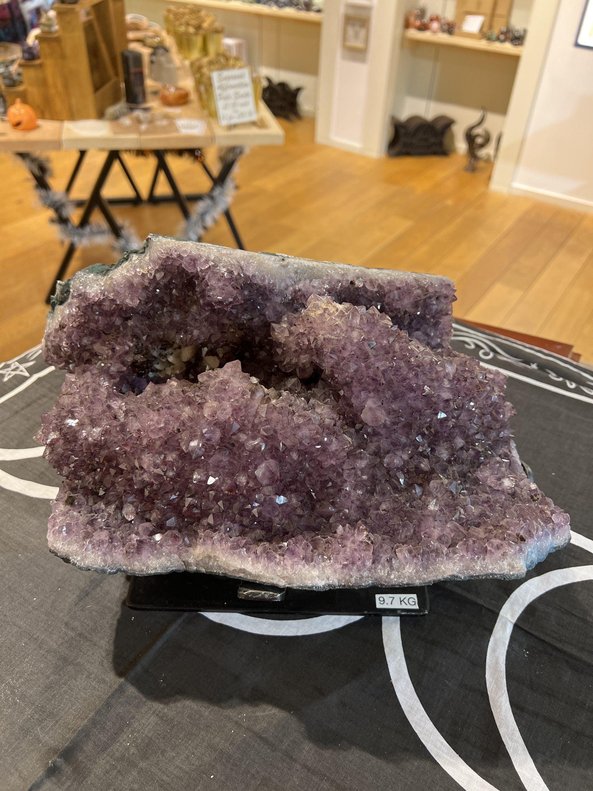 Amethyst Flat Statement (9.7kg) - Crystals By Astraea