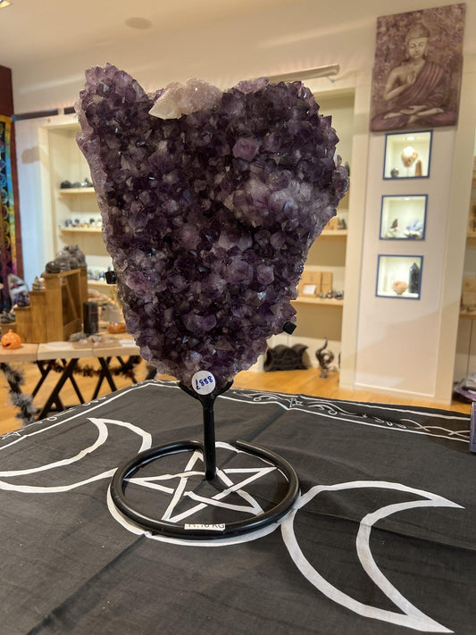 Amethyst Shield & Calcite (11.1kg) - Crystals By Astraea