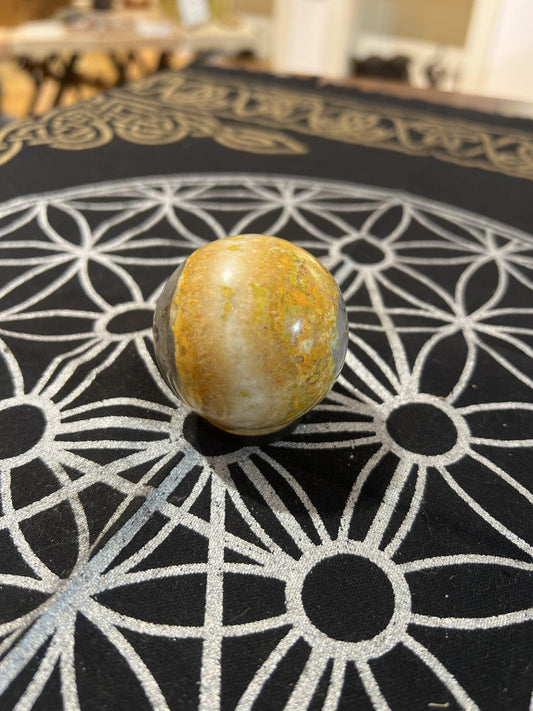 Bumble Bee Jasper Sphere (150g) - Crystals By Astraea