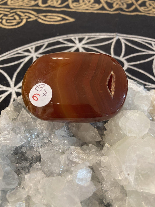 Carnelian Palm (90g) - Crystals By Astraea