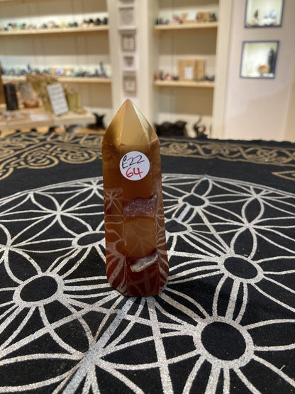 Carnelian Tower (125g) - Crystals By Astraea