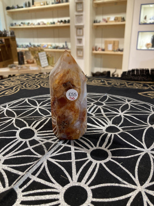 Carnelian Tower (275g) - Crystals By Astraea