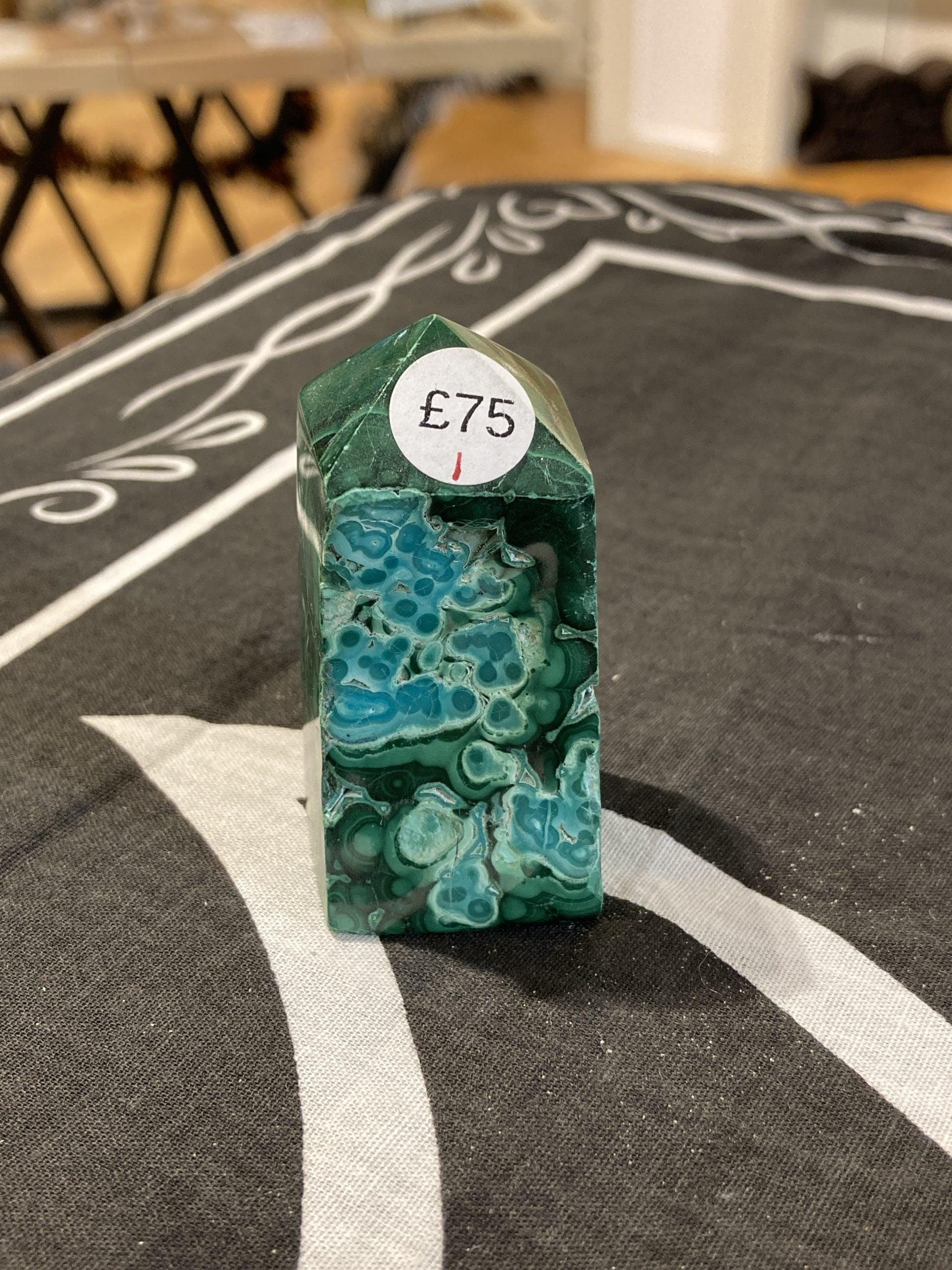 Chrysocolla Tower (125g) - Crystals By Astraea