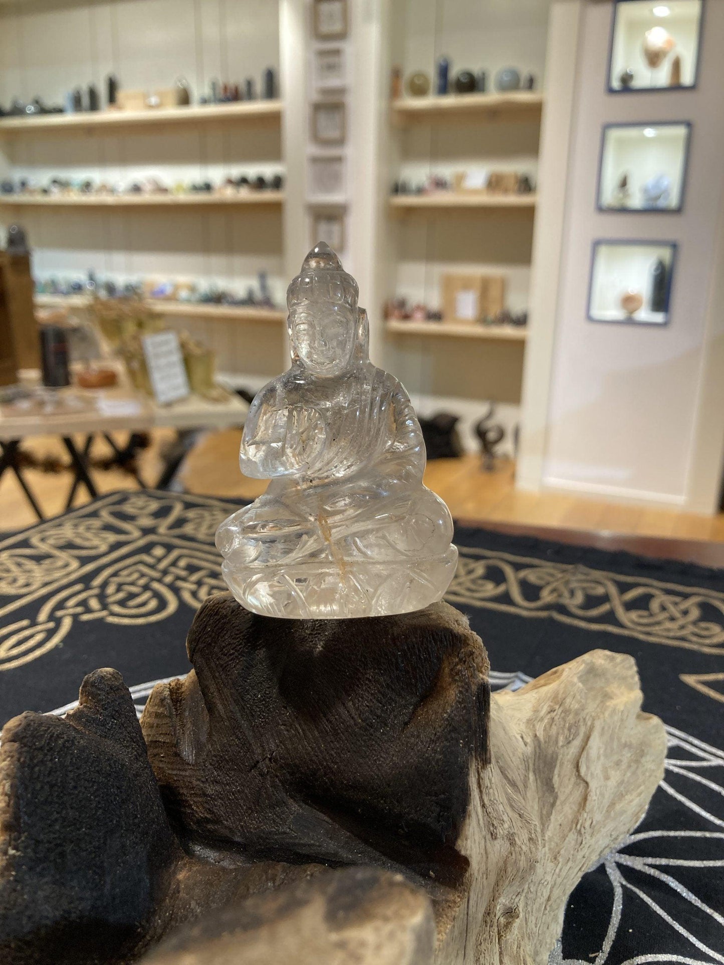 Clear Quartz Buddah (95g) - Crystals By Astraea