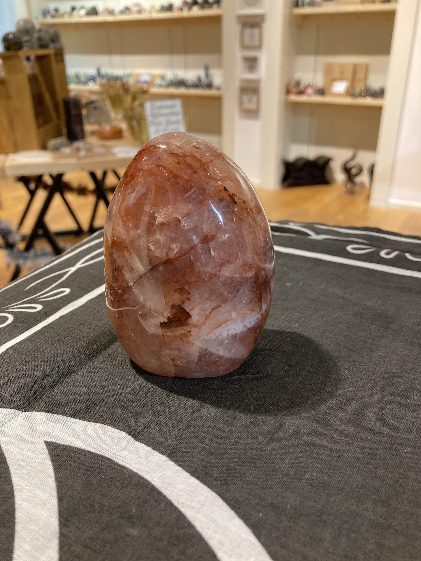 Fire Quartz Freeform ( 440g) - Crystals By Astraea