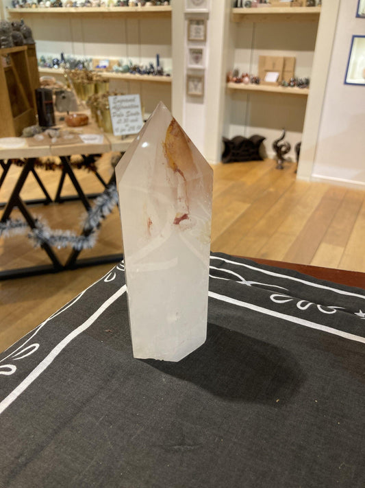 Fire Quartz Tower (595g) - Crystals By Astraea