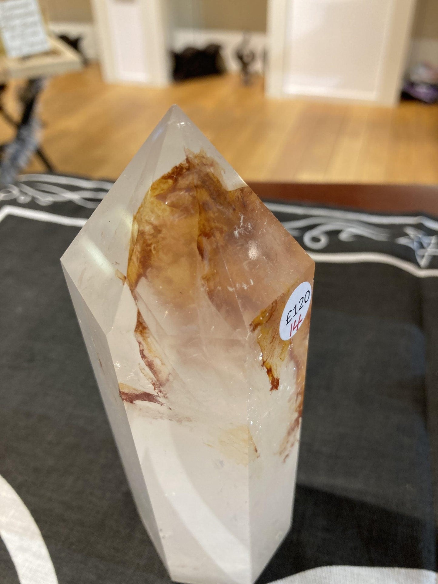 Fire Quartz Tower (595g) - Crystals By Astraea