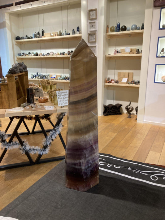 Fluorite Tower (1.5kg) - Crystals By Astraea