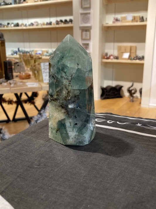 Fluorite Tower (690g) - Crystals By Astraea