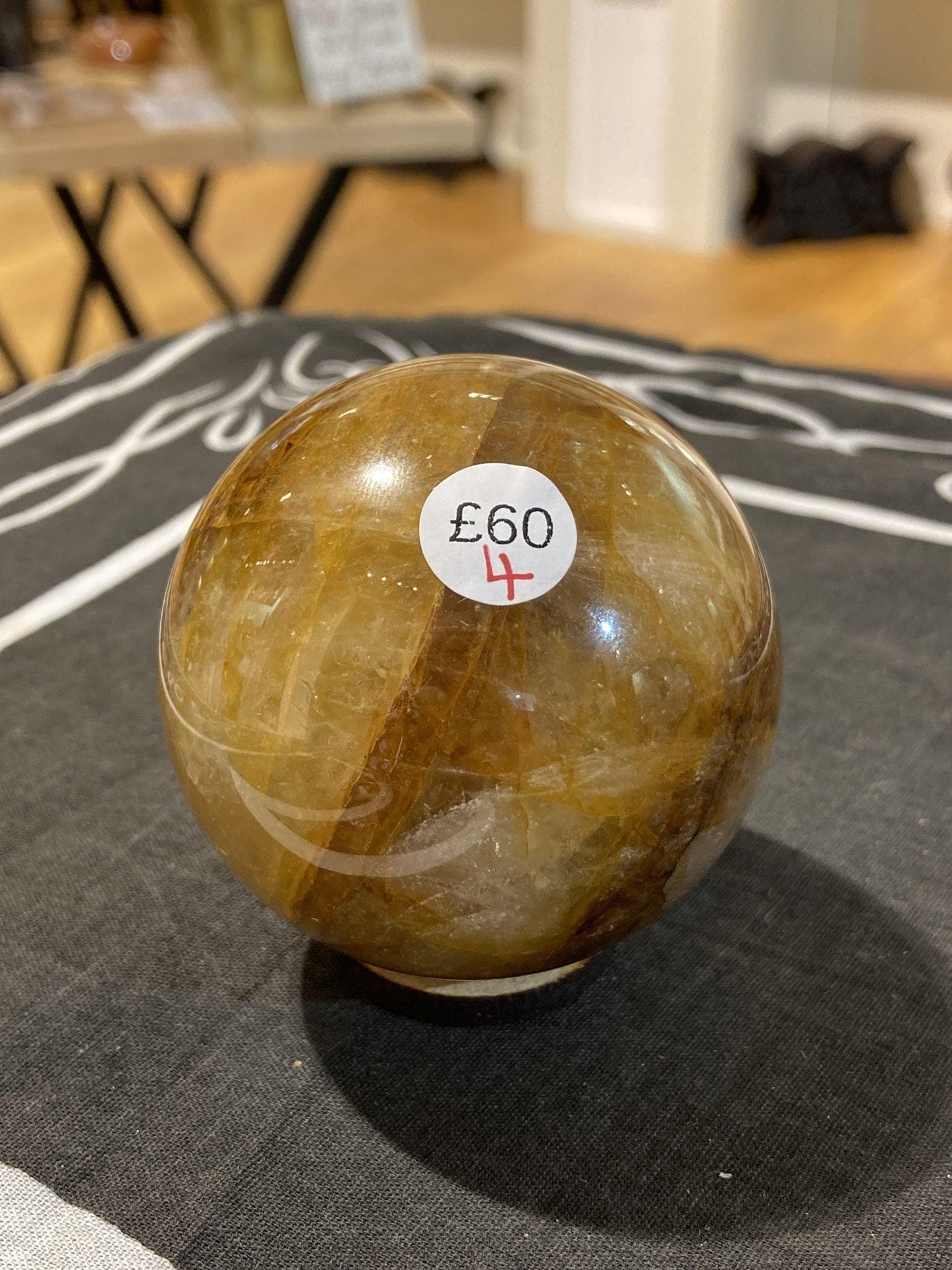 Golden Healer Sphere (295g) - Crystals By Astraea