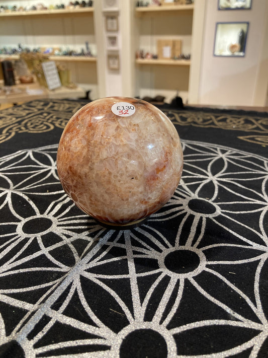 Carnelian Sphere (655g)