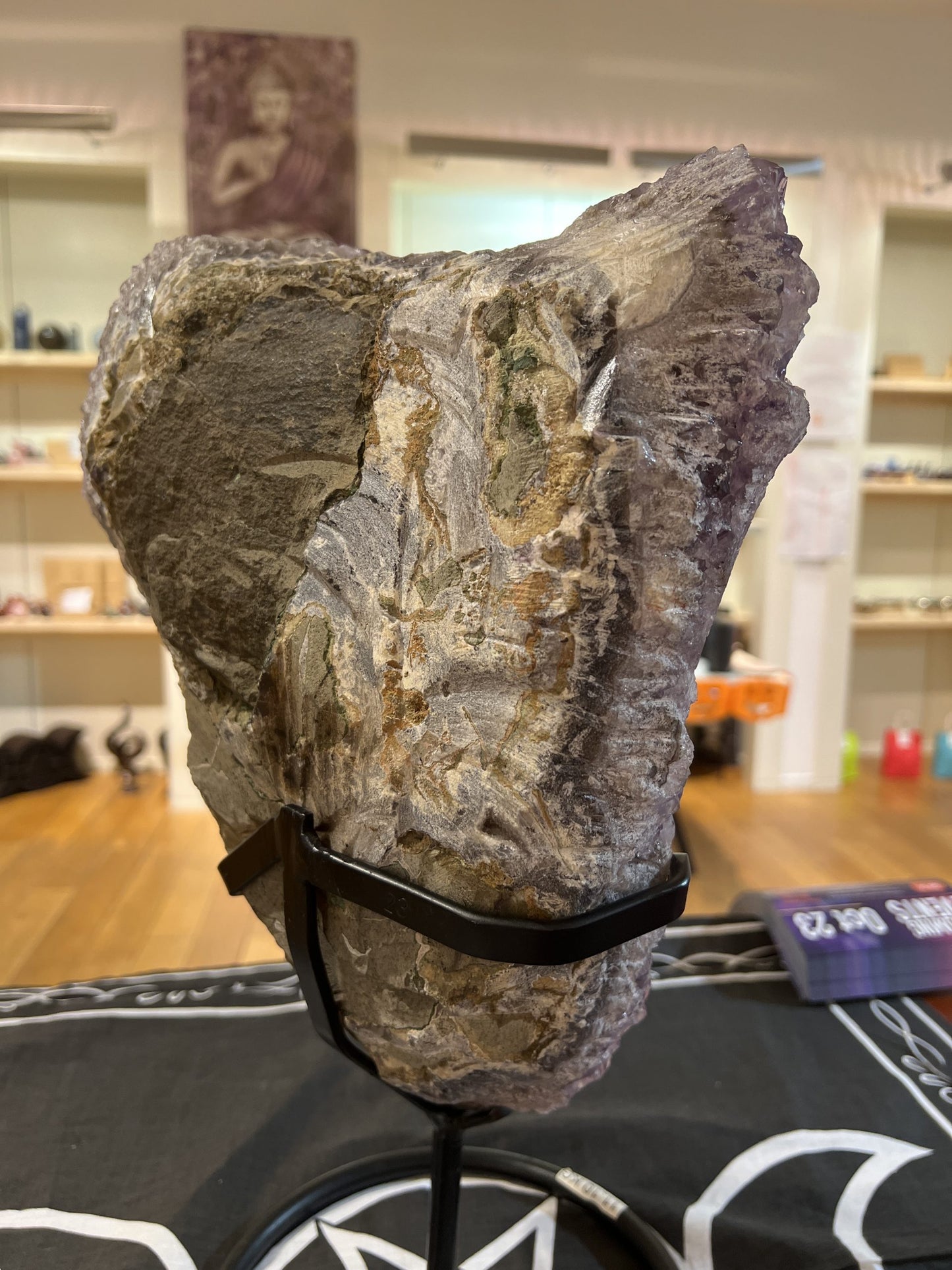 Amethyst Shield & Calcite (11.1kg)