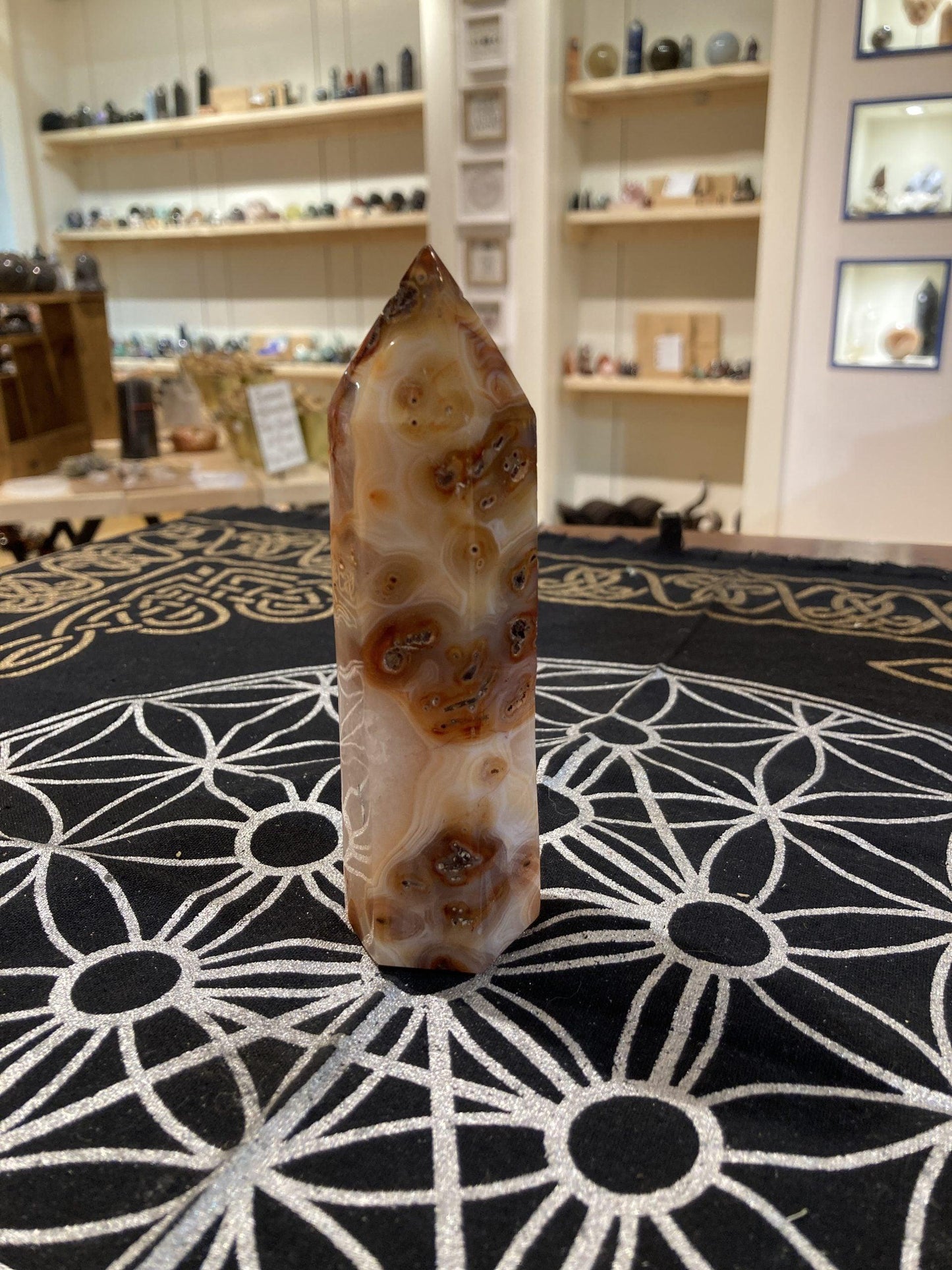 Carnelian Tower (255g) - Crystals By Astraea