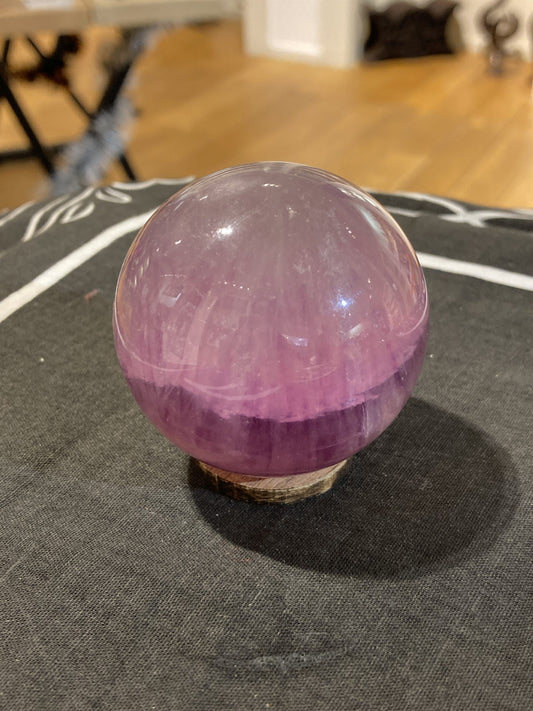 Fluorite Sphere ( Purple ) (235g)