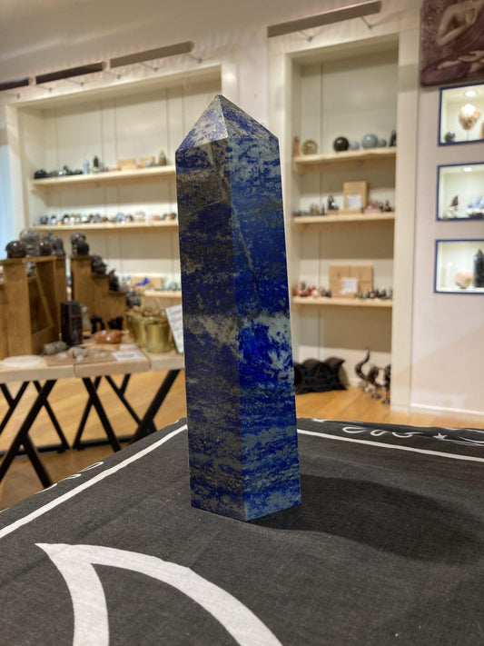 Lapis Lazuli Tower (1.4kg) - Crystals By Astraea