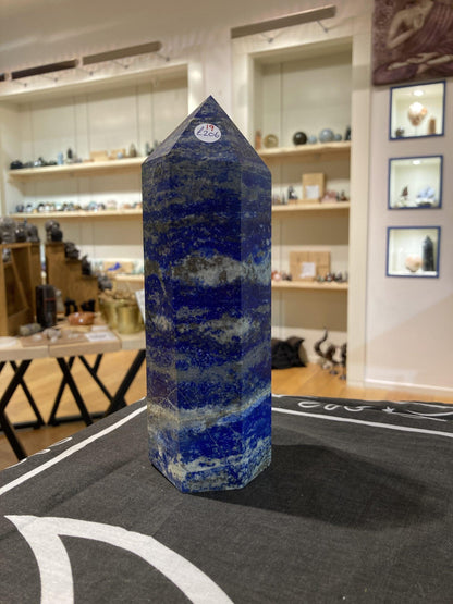 Lapis Lazuli Tower (1.4kg) - Crystals By Astraea