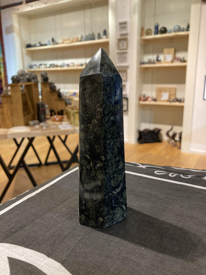 Kambaba Jasper Tower (470g) - Crystals By Astraea