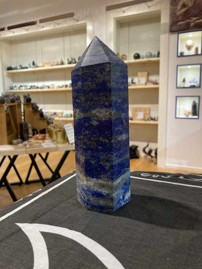 Lapis Lazuli Tower (1.4kg) - Crystals By Astraea