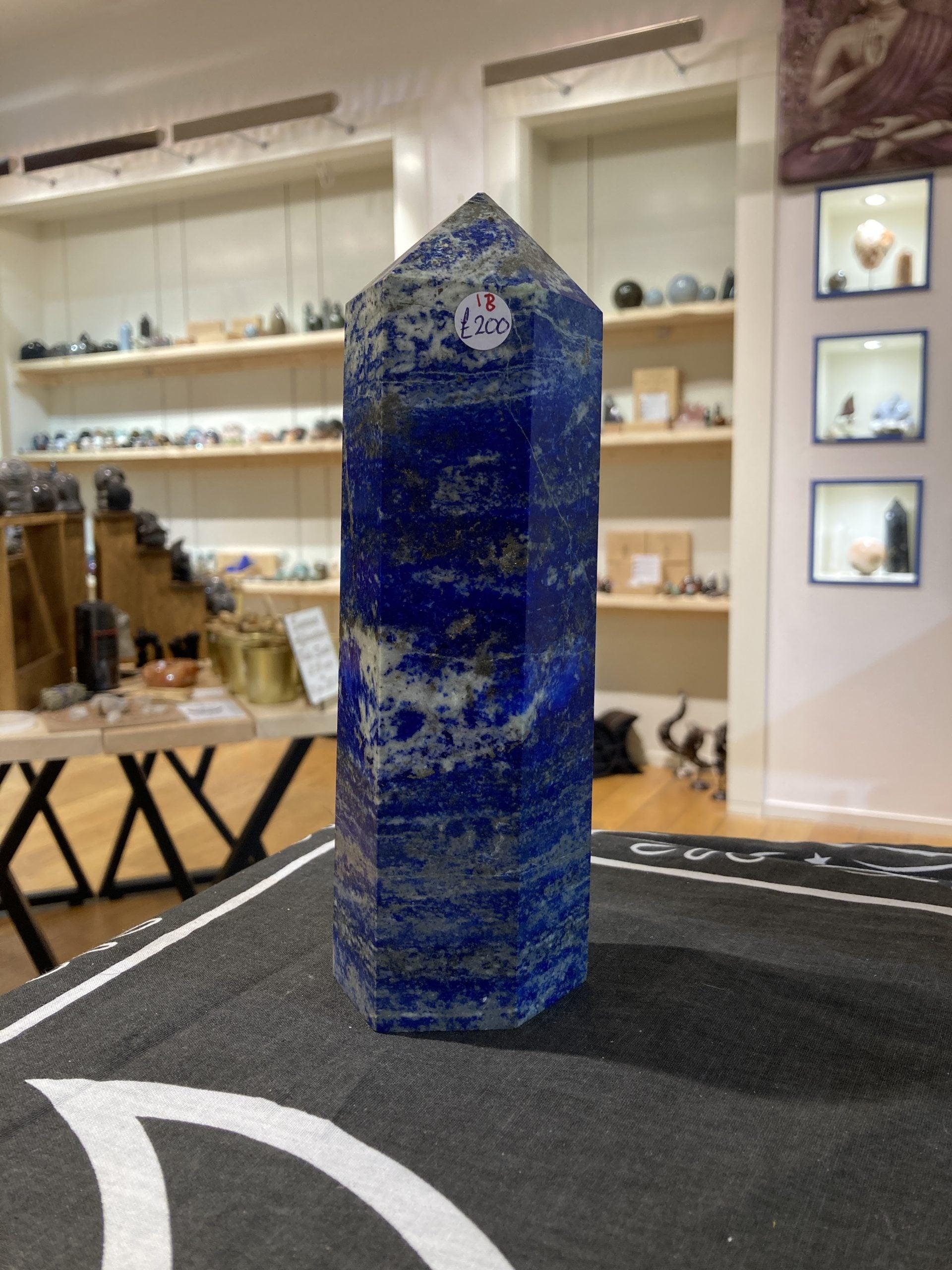 Lapis Lazuli Tower (1.4kg) - Crystals By Astraea