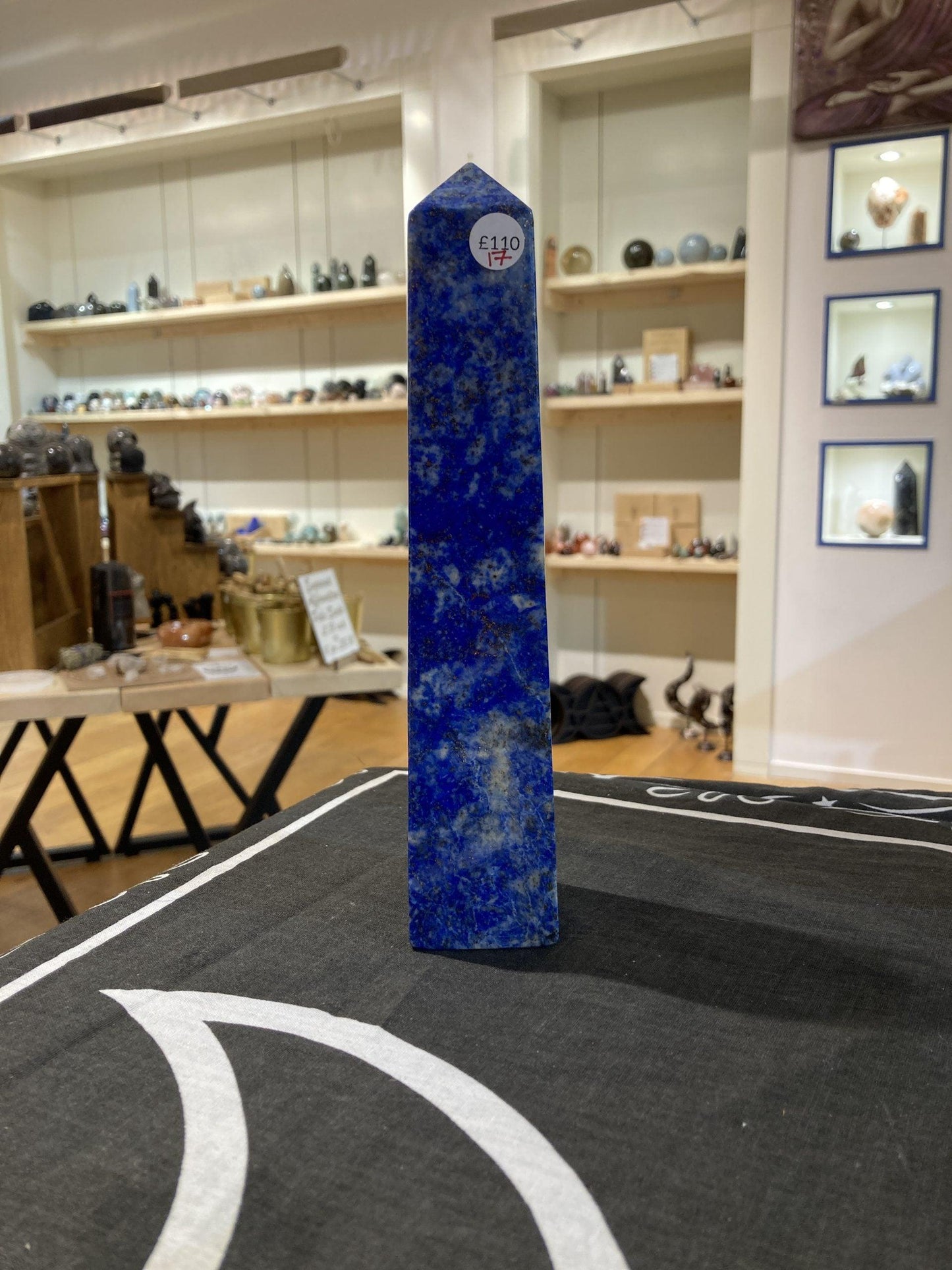 Lapis Lazuli Tower (775g) - Crystals By Astraea