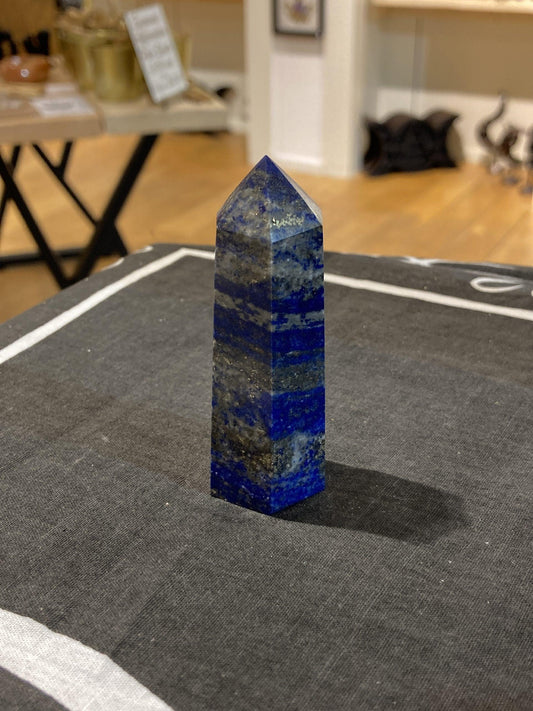 Lapis Lazuli Tower (85g) - Crystals By Astraea