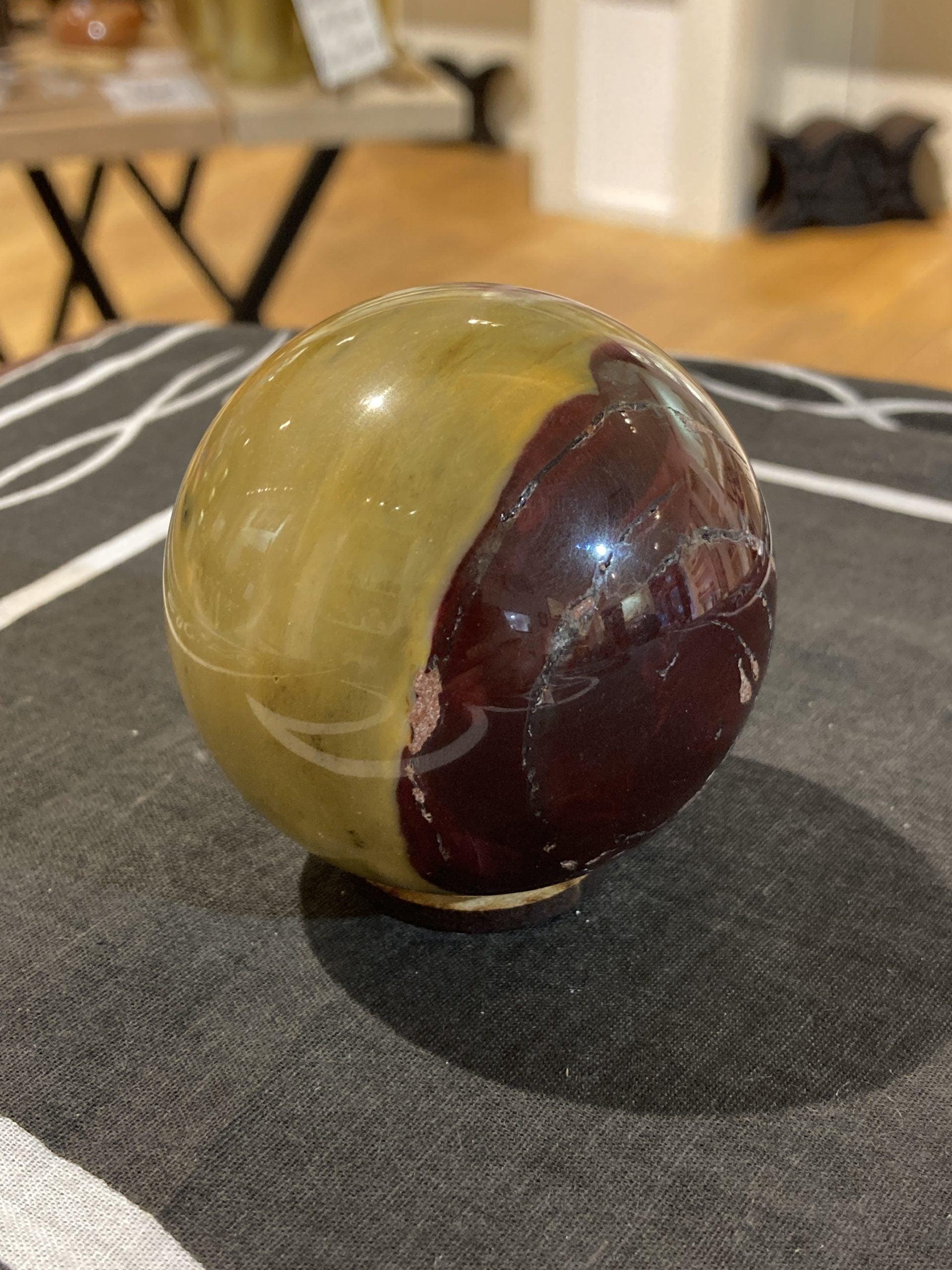 Mookaite Sphere (315g) - Crystals By Astraea